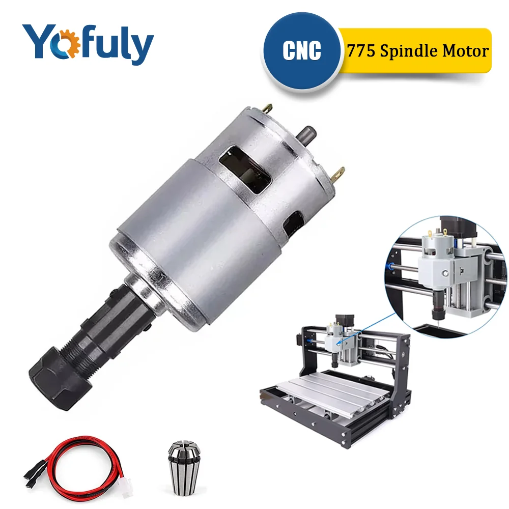 Yofuly CNC 775 ɵ   ,  , 20000 rpm ɵ, 3018  ø CNC  ܱ